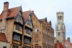 Bruges-Tower-Wooden-Houses